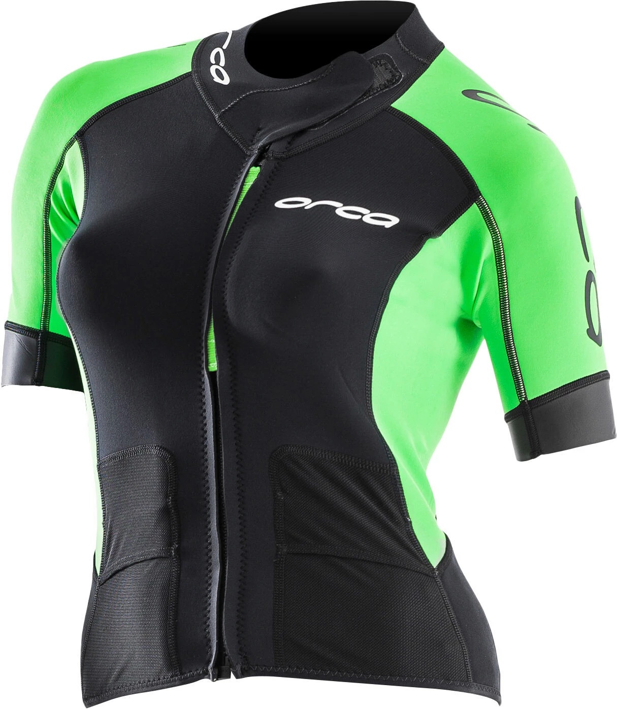 ORCA Swimrun Core T-shirt zippé Femme, noir/vert Top 10 ⭐ ORCA Swimrun Core T-shirt zippé Femme, noir/vert ⌛ -Maillots de bain Soldes orca swimrun core top women black 1