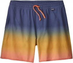 Offres ✨ Patagonia Hydropeak Volley Shorts 16" Men, bleu/orange 😀