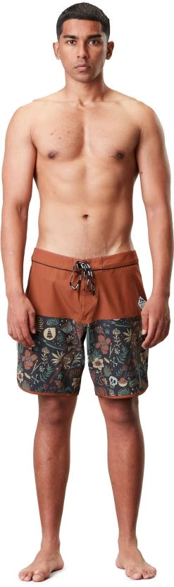 Bon marché ❤️ Picture Andy 17" Boardshorts Men, noir 🔥 -Maillots de bain Soldes picture andy 17 boardshorts men cathay 3 1