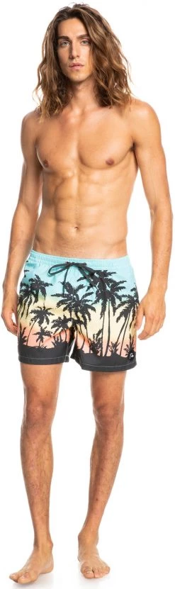 De gros 👏 Quiksilver Everyday Paradise 15 Volley Shorts Men, bleu 🛒 -Maillots de bain Soldes quiksilver everyday paradise 15 volley shorts men angel blue 5
