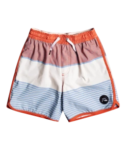 Sortie ⌛ Quiksilver Ocean Scallop Stripes 14" Shorts Youth, Multicolore ⭐