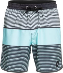 Le moins cher 😉 Quiksilver Oceanmade Scallop Volley Shorts Men, gris ❤️