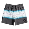 De gros 😍 Quiksilver Resin Tint 14" Volley Shorts Youth, gris/blanc 🛒 -Maillots de bain Soldes quiksilver resin tint 14 volley shorts youth black 1 1