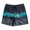 Bon marché ⌛ Quiksilver Wordblock 14" Shorts Youth, gris 😉 -Maillots de bain Soldes quiksilver wordblock 14 shorts youth black 1 1
