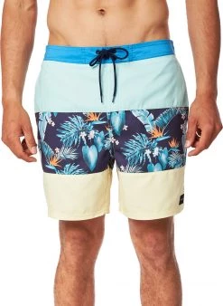 Offres 😍 Rip Curl Blocking Semi Elastic Boardshorts Men, Multicolore 😍