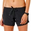 Vente flash 😉 Rip Curl Classic Surf 5" Boardshorts Women, noir 🔥 -Maillots de bain Soldes rip curl classic surf 5 boardshorts women black 1