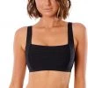 Coupon 🎉 Rip Curl Premium Surf DD Crop Bikini Top Women, rouge 💯 -Maillots de bain Soldes rip curl premium surf dd crop bikini top women black 1