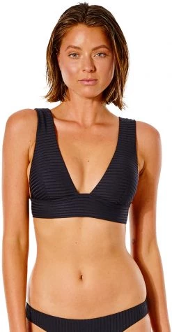 Top 10 ✔️ Rip Curl Premium Surf Deep V Bikini Top 💯 Women, rouge ⌛