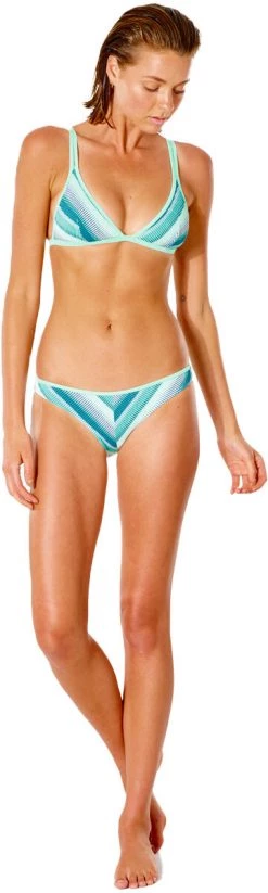 De gros 👏 Rip Curl Sun Rays Good Pants Women, turquoise/blanc 👍 -Maillots de bain Soldes rip curl sun rays good pants women dark teal 3