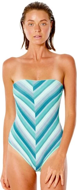 Remise ❤️ Rip Curl Sun Rays Swimsuit ✨ Women, rose/rouge ❤️