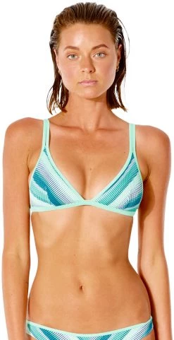 Tout neuf ⭐ Rip Curl Sun Rays Tri Top 🥰 Women, turquoise 🌟