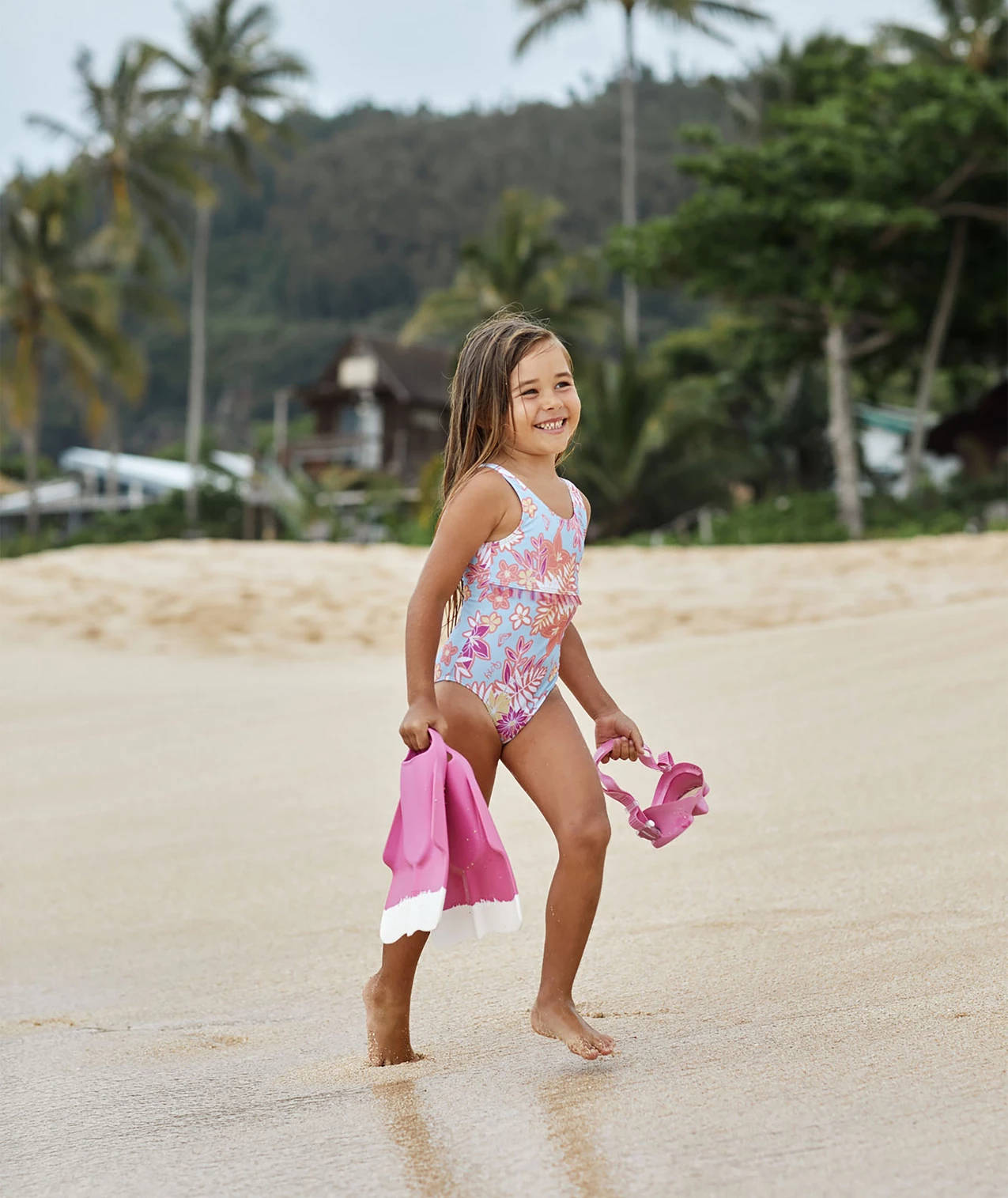 Roxy Funny Childhood Swimsuit Girls, Multicolore/bleu Top 10 🤩 Roxy Funny Childhood Swimsuit Girls, Multicolore/bleu 🥰 -Maillots de bain Soldes roxy funny childhood swimsuit girls cool blue all aloha 6
