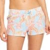 Grosses soldes ✨ Roxy Island In The Sun 2" Boardshorts Women, Multicolore 🛒 -Maillots de bain Soldes roxy island in the sun 2 boardshorts women cool blue s island time 1