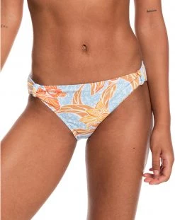 Nouveau ❤️ Roxy Island In The Sun Hipster Bottoms 😉 Women, bleu/orange ✨