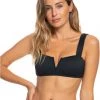 Tout neuf 😀 Roxy Roxy Love Rib Chloe Braclette Top Women, noir ⭐ 2 Tout neuf 😀 Roxy Roxy Love Rib Chloe Braclette Top Women, noir ⭐ -Maillots de bain Soldes roxy roxy love rib chloe braclette top women anthracite 1 2
