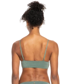 Bon marché 😀 Roxy Shimmer Time Tank Top 🎉 Women, vert ✨ -Maillots de bain Soldes roxy shimmer time tank top women laurel wreath 4