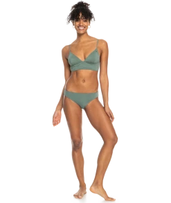 Bon marché 😀 Roxy Shimmer Time Tank Top 🎉 Women, vert ✨ -Maillots de bain Soldes roxy shimmer time tank top women laurel wreath 6