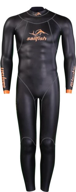 Meilleure vente ✔️ Sailfish Atlantic 2 Wetsuit Men, noir/orange ✨