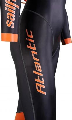 Grosses soldes 😍 Sailfish Atlantic 2 Wetsuit Women, noir/orange 💯 -Maillots de bain Soldes sailfish atlantic 2 wetsuit women black orange 5