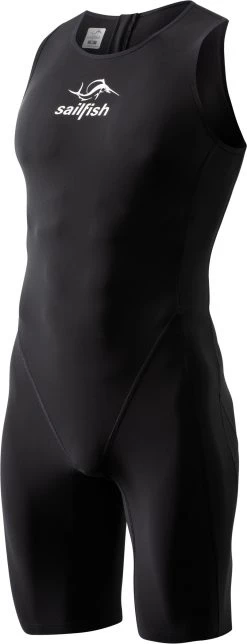 Bon marché 😍 Sailfish Rebel Train 1 Swimskin Men, noir ⌛