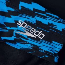 Remise 🥰 Speedo Allover 7cm Briefs Men, noir/bleu 🧨 -Maillots de bain Soldes speedo allover 7cm briefs men black pool 2