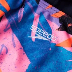 Promo 🔔 Speedo Allover Pulseback Swimsuit Girls, Multicolore/bleu 🤩 3 Promo 🔔 Speedo Allover Pulseback Swimsuit Girls, Multicolore/bleu 🤩 -Maillots de bain Soldes speedo allover pulseback swimsuit girls true navy siren red miami lilac pool pink splash 2