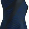 Le moins cher 😀 Speedo Boom Logo Placement Racerback Swimsuit Women, noir/bleu 🛒
