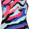 Remise 😀 Speedo Digital Placement Splashback Swimsuit Girls, Multicolore/noir 🛒 -Maillots de bain Soldes speedo digital placement splashback swimsuit girls black electric pink pool blue flame 1 1