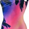 De gros 🎁 Speedo Digital Placement U-Back Swimsuit Women, rose/Multicolore ❤️ -Maillots de bain Soldes speedo digital placement u back swimsuit women palms blue flame fluo pink fluo tangerine 1