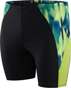 Promo ⌛ Speedo ECO Endurance+ Splice Mid Jammer Men, noir/Multicolore 😍