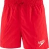 Nouveau 🎉 Speedo Essential Short de bain 13’’ Garçon, turquoise 🧨 -Maillots de bain Soldes speedo essential 13 watershorts boys fed red 1 5