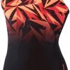 Tout neuf 😍 Speedo Hyperboom Placement Muscleback Swimsuit 🛒 Women, noir/gris ❤️ -Maillots de bain Soldes speedo hyperboom placement muscleback swimsuit women hyper black lava red siren 1
