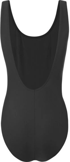 Meilleur prix ❤️ Speedo Logo Deep U-Back Swimsuit Women, noir 😉 -Maillots de bain Soldes speedo logo deep u back one piece swimsuit women revlogo black white 2