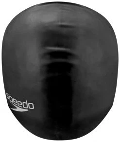 Meilleure vente ⭐ Speedo Long Hair Casquette, turquoise 🧨 -Maillots de bain Soldes speedo long hair cap unisex black 3 1