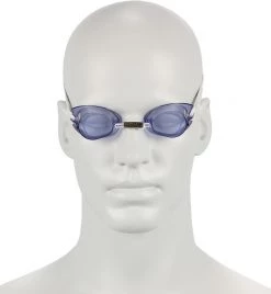 Meilleur prix ✨ Speedo Swedish Lunettes de protection, blanc/bleu 👍 -Maillots de bain Soldes speedo swedish goggles unisex white blue 4