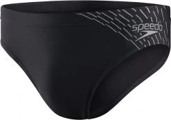 Tout neuf ❤️ Speedo Tech Placement 7cm Briefs Men, noir ⭐