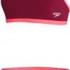 Bon marché ⌛ Speedo Tie-Back Bikini Women, rouge 😍 -Maillots de bain Soldes speedo tie back bikini women oxblood siren red 1