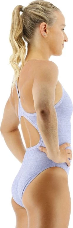 Promo 😀 TYR Lapped Solid Diamondfit Swimsuit Women, violet ⭐ -Maillots de bain Soldes tyr lapped solid diamondfit swimsuit women lavender 5