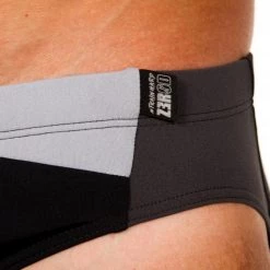 Acheter 🔔 Z3R0D Black Series Swim Briefs Men, noir/gris ✔️ -Maillots de bain Soldes z3r0d black series swim briefs men black grey 6