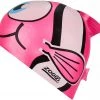 Le moins cher 👏 Zoggs Character Bonnet de bain en silicone Enfant, orange/blanc 😍 -Maillots de bain Soldes zoggs character silicone cap junior pink 1