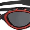 Tout neuf 😀 Zoggs Predator Flex Polarized Lunettes de protection L, noir/rouge ⌛