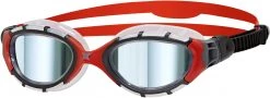Offres ⭐ Zoggs Predator Flex Titanium Lunettes de protection S, rouge 🔔
