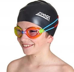 Offres ✔️ Zoggs Predator Lunettes de protection Enfant, Multicolore ⭐ -Maillots de bain Soldes zoggs predator goggles kids green orange red blue clear 4