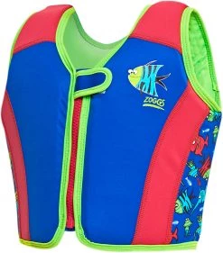 Meilleure affaire 🎉 Zoggs Sea Saw Gilet de natation Garçon, bleu/rouge 👏
