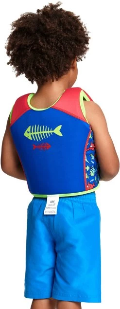 Meilleure affaire 🎉 Zoggs Sea Saw Gilet de natation Garçon, bleu/rouge 👏 -Maillots de bain Soldes zoggs sea saw swim jacket babies blue 4