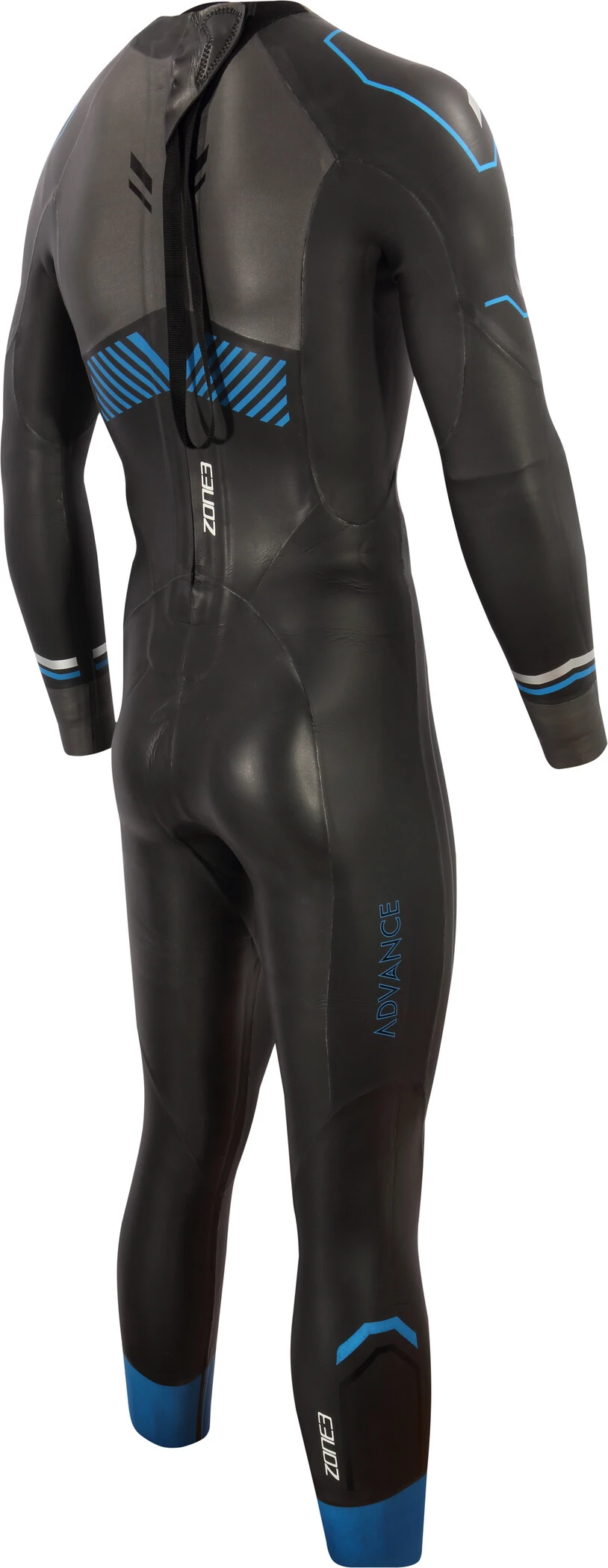 Zone3 Advance Wetsuit Men, noir Sortie ⭐ Zone3 Advance Wetsuit Men, noir ✔️ -Maillots de bain Soldes zone3 advance wetsuit men black blue gun metal 2