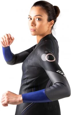 Les meilleures critiques de ✔️ Zone3 Aspire Combinaison Femme, noir ✨ -Maillots de bain Soldes zone3 aspire wetsuit women black gun metal purple 3