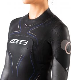 Les meilleures critiques de ✔️ Zone3 Aspire Combinaison Femme, noir ✨ -Maillots de bain Soldes zone3 aspire wetsuit women black gun metal purple 4