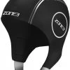 Nouveau 👏 Zone3 Neoprene Bonnet de natation, noir/gris 🌟 -Maillots de bain Soldes zone3 neoprene swimming cap black reflective silver 1 1