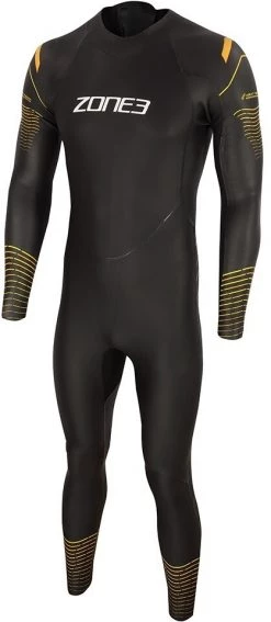 Le moins cher 🥰 Zone3 Thermal Aspect Breaststroke Wetsuit Men, noir 💯